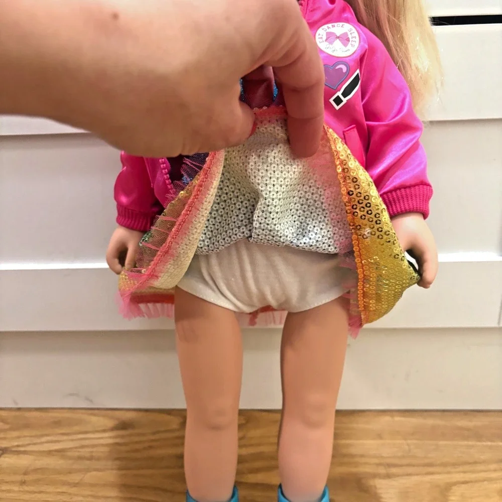 My Life As‎ Jojo Siwa 18 Inch Doll + Bow Complete Outfit 2017 Blue Eyes Blonde